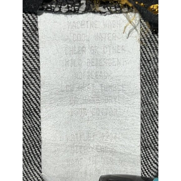 Vintage David James Coat Mens XXLarge Denim Duster Southwestern Made USA 90s - Picture 14 of 16